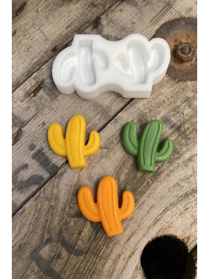Shop A Way Kaktüs Mini Mum Kalıbı (Silikon)