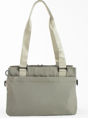 Sanmorris Kadın 6 Bölmeli Su Dayanıklı Paraşüt Kumaş Çapraz ve Omuz Çantası 6028