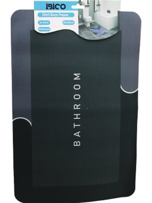 Ankaverse Dikdörtgen 38X58CM Su Emici - Sihirli Banyo Paspası Elastik (5286)