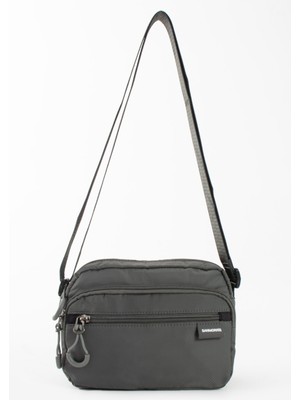 Sanmorris 5 Bölmeli Suya Dayanıklı Paraşüt Kumaş Küçük Çapraz Askılı Omuz Çantası 6024