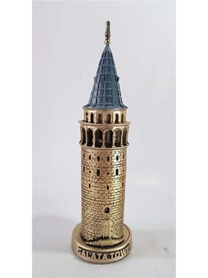 PremiumPort 23 cm Galata Kulesi Dekoratif Heykel, Şık ve Şehir Temalı Parça