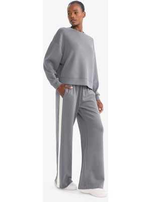 DeFacto Wide Leg Cepli Geniş Paça Uzun Modal Sporcu PANTOLON F8360AX26SP