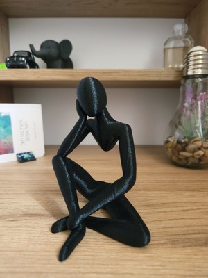 PremiumPort Modern 3D Iskandinav Tarzı Biblo Heykel Dekorasyon Altındal Home