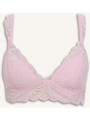 DeFacto Dantelli Dantel Kaplı Pedli Balensiz BRALET G7764AX26SP