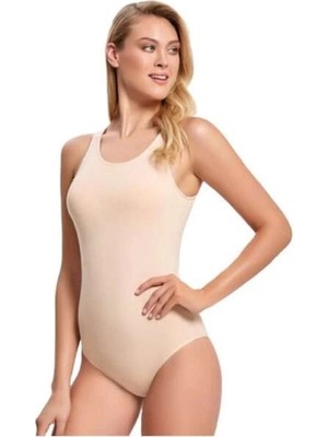 İlkyaz Fashion Imer 9252 Kadın Kalın Askılı Çıtçıtlı Atlet ILKYZKB-RS34