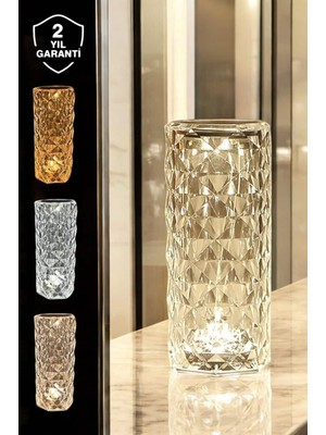 İlkyaz Fashion Dokunmatik Kristal Gece Lambası Hediyelik ILKYZHB-RS3455