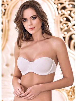 İlkyaz Fashion Nurteks 1505 Straplez Sırt Şeffaf Sütyen ILKYZKB-RS34