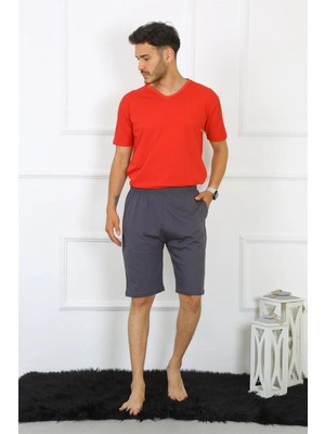 İlkyaz Fashion Erkek Pamuk Füme Kapri