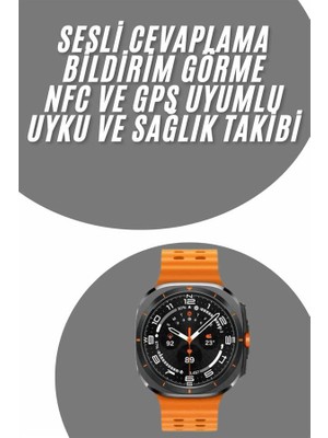 İlkyaz Fashion Tüm Telefonlara Uyumlu Akıllı Saat Uyku ve Sağlık Takibi Nabız Ölçer Adım Sayar Ilkyzhb-Rs3