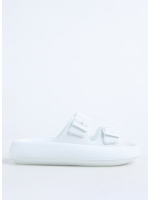 Discovery Expedition Beyaz Erkek Plaj Terliği Estela