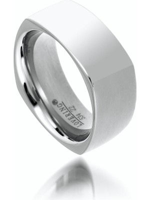 Lovering LVR534E Erkek Çelik Yüzük