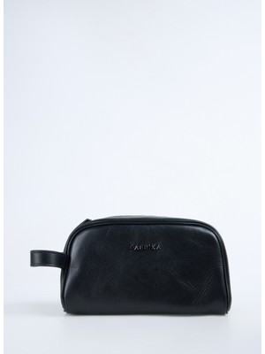 Fabrika Siyah Erkek El Çantası Frkçt 001 Analin Siyah