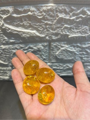 PremiumPort Doğal Taş Sitrin Tambur, Yüksek Kalite ve Zarif Tasarım