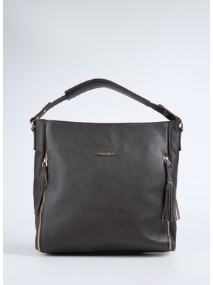 Carrera Kahve Kadın Omuz Çantası CARBYN07 Flt