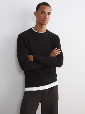 Bisiklet Yaka Erkek Triko Kazak