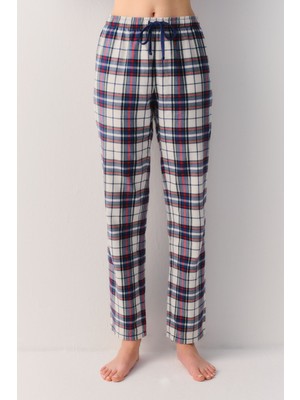 Suwen Pillow Check Ekoseli Pantolon