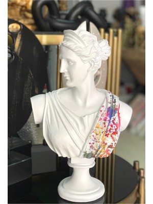 PremiumPort Renkli Büyük Boy Soyut Heykel, Modern Dekorasyon Için Sanat Eseri