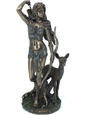 PremiumPort Antik Yunan Tanrıça Artemis Biblosu, Mitolojik Hediye ve Dekorasyon Ürünü