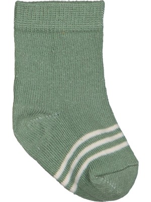 Civil Baby Basic Çizgili 3'lü 6-18 Ay Bebek Erkek Çorap Set - Standart 12 Ay