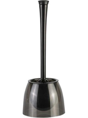 Braventa Collection Neon Tuvalet Fırçası Gövde Şeffaf Siyah Sap Opak Siyah M-E19-25-06