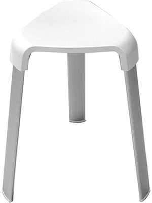 Braventa Collection Primanova Banyo Taburesi Alu. Beyaz M-KV17-01