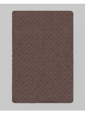 English Home Peggy Peluş Halı 60X90 cm Kahve