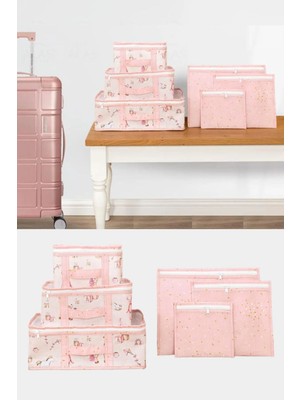 Helen's Home 6'lı Bavul Organizer Seti