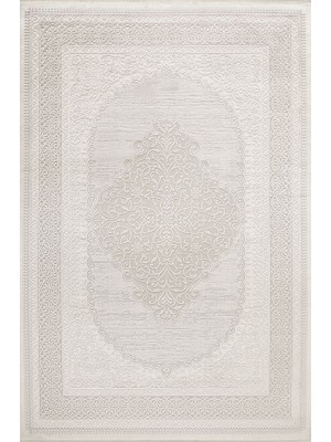 Gabardin Halı Jade 7020 Kemik Serisi Triko Akrilik Salon Oturma Yatak Odası Halısı