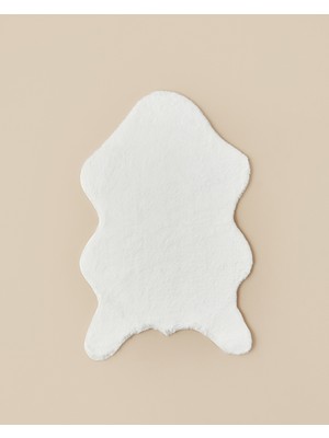 English Home Furry Post 60X90 cm Beyaz