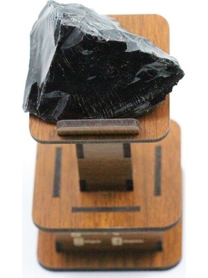 PremiumPort Doğal Obsidyen Rainbow Taşı, Ham Parça, 35-50G, Işlenmemiş, Özgün ve Şık