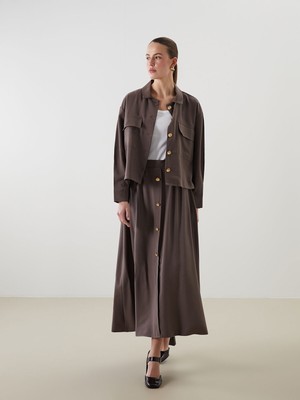 Lc Waikiki Yeni Sezon Beli Lastikli Kadın Etek