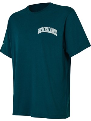 Nb New Balance UNT1601 Yeşil Unisex Tişört