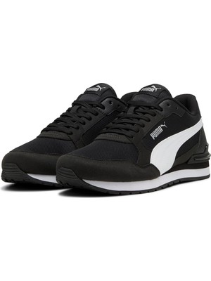 Puma St Runner V4 Mesh Unisex Spor Ayakkabı 47 Numaralı Siyah Tabanlı Konforlu Tasarım 39966601