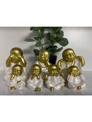 PremiumPort El Yapımı Dekoratif Biblo Seti, Şık ve Özgün Tasarım, Ev Dekorasyonu