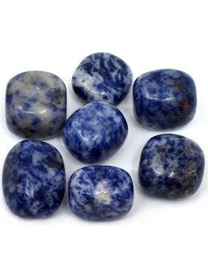 PremiumPort Sodalit Doğaltaş Tımbıl Kütle, 1-2 Cm, 2 Adet, Enerji Dolu Taşlar