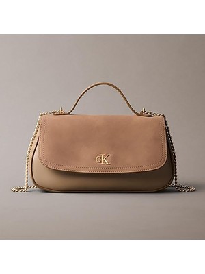 Calvin Klein Kadın Kahverengi Omuz Çantası (LV04F3409G-VFU)