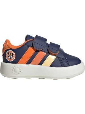 Adidas Disney Mickey Mouse Grand Court Bebek Lacivert Spor Ayakkabı (JS2344)