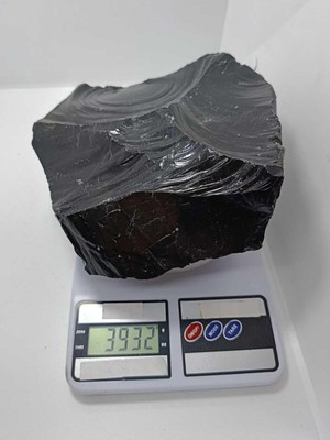 PremiumPort Doğal Obsidyen Duygu Taşı Kütle, Güç ve Enerji Arttırıcı Sağlam Taş