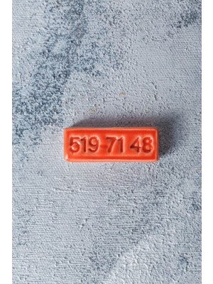 PremiumPort Şık Seramik Niyet Sayısı, Zarif ve Dayanıklı Dekoratif Parça