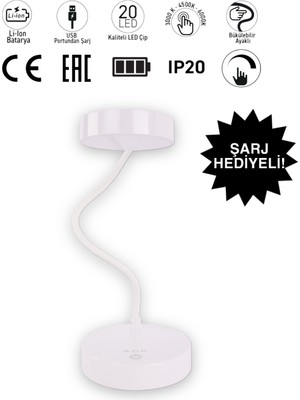 Ack Dokunmatik Dimli LED Masa Lambası 2.5W