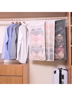 Daniska Dolap Içi Asılabilir Iç Çamaşırı Dolap Düzenleyici - 15 Gözlü