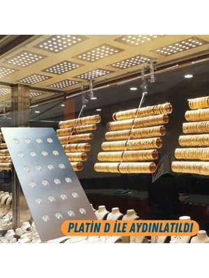 Korg Aydınlatma Platin D 42 Watt Kuyumcu Aydınlatma Armatürü -4000K(GÜN Işığı)