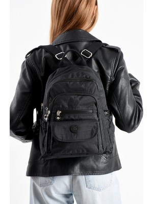 Mega Çanta Krinkıl Sırt Çanta Günlük Kullanım Su Geçirmez Spor Seyahat Tatil Yaz Kış