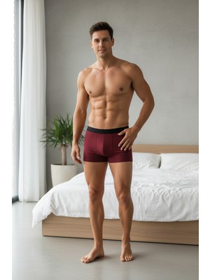 Alaturka Erkek Boxer Karışık Renk 3'lü Paket Set -BXR2000 Model-4