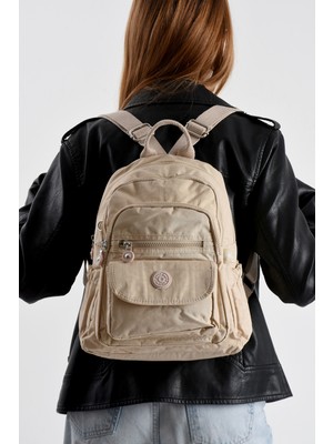 Mega Çanta Krinkıl Sırt Çanta Günlük Kullanım Su Geçirmez Spor Seyahat Tatil Yaz Kış