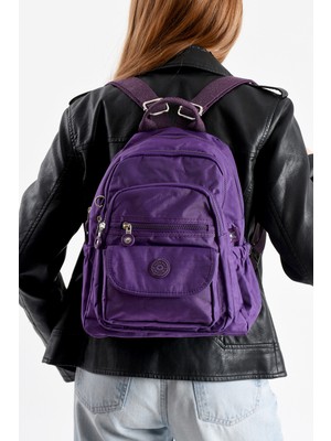 Mega Çanta Krinkıl Sırt Çanta Günlük Kullanım Su Geçirmez Spor Seyahat Tatil Yaz Kış