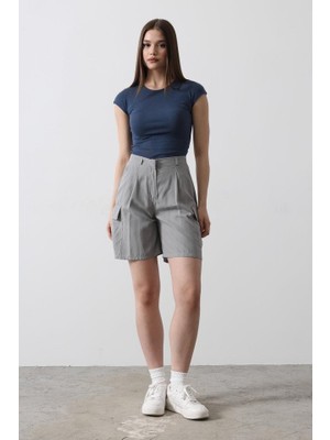 Emh Store Cargo Cepli Şort - Gri