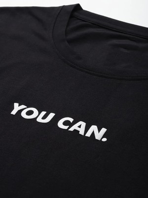 Emh Store Baskılı Oversize T-Shirt - Siyah