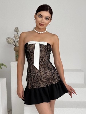 Emh Store Vencover Straplez Elbise