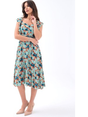 Emh Store 5370 Elbise-Yeşil